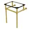 Fauceture VBH242030SB Templeton 24"x20-3/8"x30" Brass Console Sink Legs, Brass VBH242030SB - alternate 1